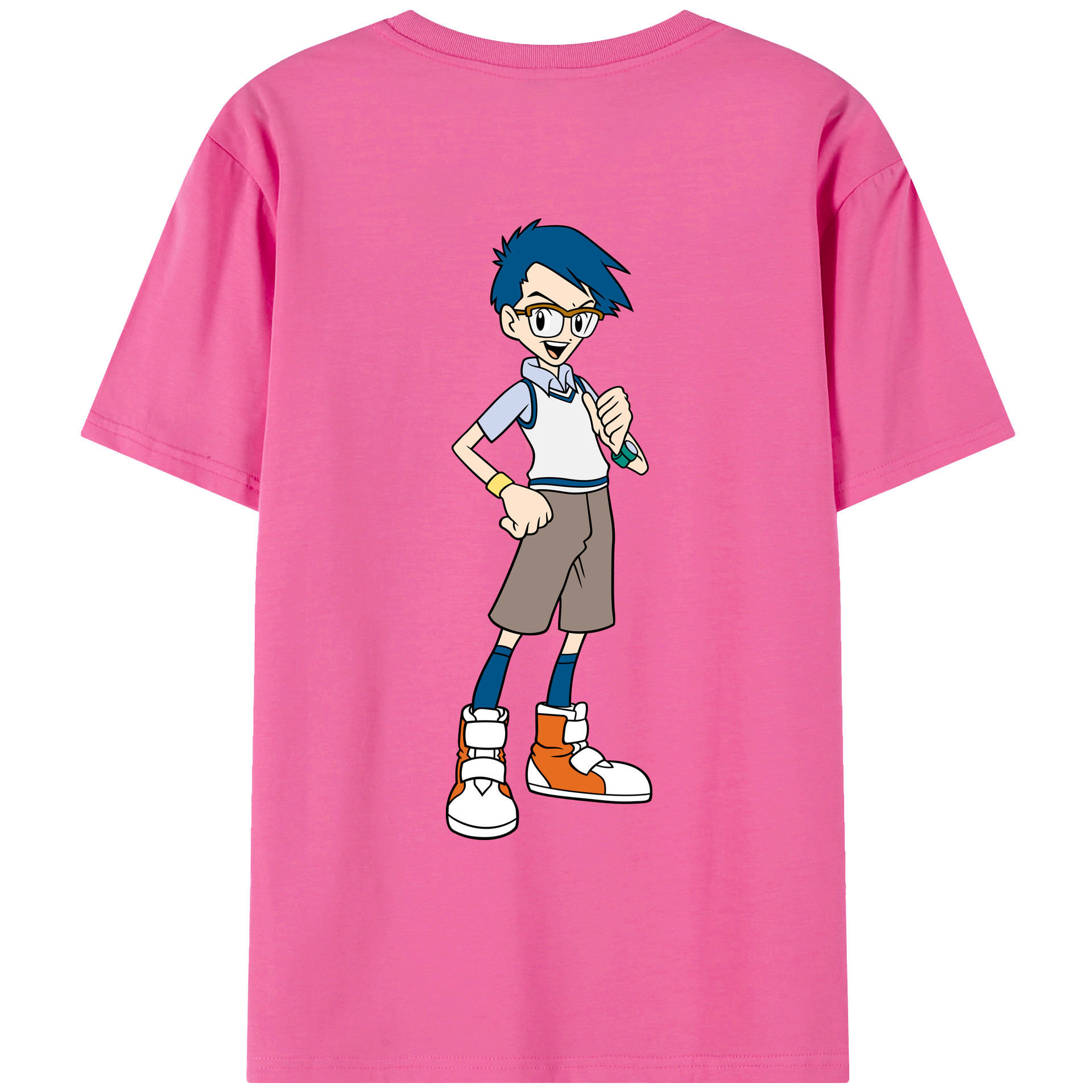 （画像用） Digimon デジタルモンスター/デジモン レディース半袖Tシャツ(バックプリント)